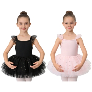 Costumes de spectacle en tulle pour filles de 1 à 6 ans, robes de danse pour la pratique du ballet, les spectacles sur scène, les fêtes, l'entraînement et la danse latine - Product Image 1
