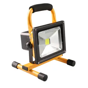 Lámpara led COB para exteriores, foco reflector de emergencia recargable, 10W, 20w, 30w, 50w, 24w