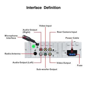 7 inch màn hình cảm ứng 1 DIN có thể thu vào gương liên kết xe MP5 đài phát thanh <span class=keywords><strong>Video</strong></span> <span class=keywords><strong>Player</strong></span> BT Rear <span class=keywords><strong>View</strong></span> Car DVD <span class=keywords><strong>Player</strong></span> - Product Image 4