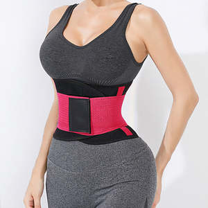 Sangle réglable néoprène femmes amélioration <span class=keywords><strong>de</strong></span> la sueur entraînement Abdomen exercice Compression serré mince taille-taille soutien du dos - Product Image 1