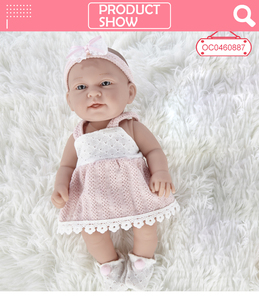 Little giovani bella ragazza amore senza soluzione di continuità in silicone bambola 12 pollici - Product Image 2