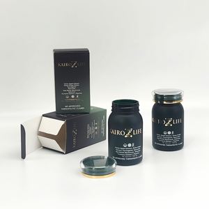 100cc 120ccグリーンPET広口ピル薬サプリメントカプセルフリービタミン用ペットボトル - Product Image 1