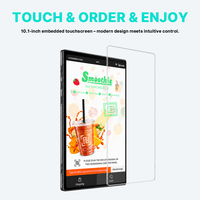 Commerciële diepvriesvruchten smoothie-automaat met Android OS, aanpasbare capaciteit & meerdere betaalopties