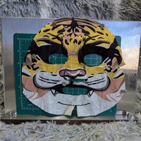 OEM Custom Printing Animal Cartoon Pattern Skincare Face Facial Cloth Sheet Mask Material for Spa Girls' Night Sleepover Party