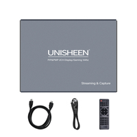 UC5000 Ultra Low Latency Professional 4K60 Zero Lag Passthrough Dual HDMI Video Grabber avec entrée micro pour audio et vidéo professionnels