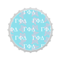 Decoración de Pared con Diseño Creativo de Tapón de Botella de Cerveza GPD Gamma Phi Delta, Pintura Colgante Personalizada para Bares y Cafeterías