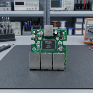 Commutateur réseau Gigabit Ethernet professionnel à 3 ports, assemblage de carte PCB avec service clé en main, certifié ISO9001, MOQ 1 pièce - Product Image 2