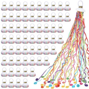 Lanceurs de confettis de qualité supérieure en matériau écologique, parfaits pour les fêtes prénuptiales et les révélations de sexe - Product Image 4