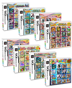 Cartucho de juego caliente 280 en 1 con caja para consola de juegos <span class=keywords><strong>DS</strong></span> 2DS 3DS con Pokemoned Black White HeartGold SoulSilver Marioed Kart - Product Image 3