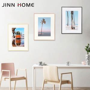Jinn Home <span class=keywords><strong>Cadre</strong></span> <span class=keywords><strong>photo</strong></span> en aluminium argenté de haute qualité Matériau en alliage à bordure fine <span class=keywords><strong>pour</strong></span> la décoration de la maison - Product Image 6