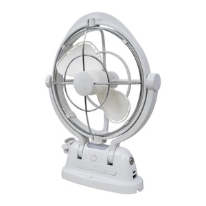 Ventilatore Portatile 12V per Camper e Campeggio con Timer, Luce LED, 3 Velocità, Ricaricabile USB, da Appendere per <span class=keywords><strong>Auto</strong></span>, Tenda, Viaggi e Attività all'Aperto - Product Image 3