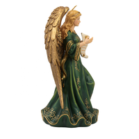 Statue en résine de la Vierge Marie, cadeau religieux - Sculpture catholique artisanale pour Noël, baptême, souvenirs de fêtes chrétiennes