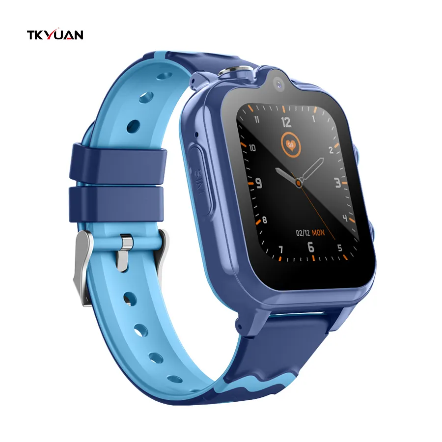 TKYUAN 2022ผลิตภัณฑ์ใหม่เด็กนาฬิกาสมาร์ทโทรศัพท์ป้องกันการสูญหาย LBS ติดตามสร้อยข้อมือสมาร์ท4กรัมจีพีเอสนาฬิกาข้อมือสำหรับเด็ก