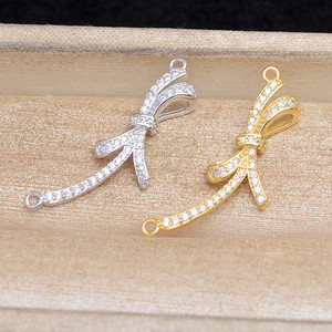 Accesorios de Plata S925 con Diseño de Lazo, Versátiles, para DIY, Perlas Huecas con Orificio Pasante, Colgantes y Dijes Finos 5706 - Product Image 1