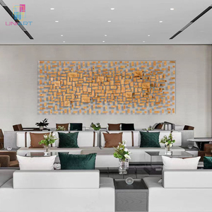 Kit <span class=keywords><strong>de</strong></span> décoration murale en vente flash, photos avec gabarit <span class=keywords><strong>de</strong></span> suspension, art mural, <span class=keywords><strong>peinture</strong></span> abstraite 3D - Product Image 3