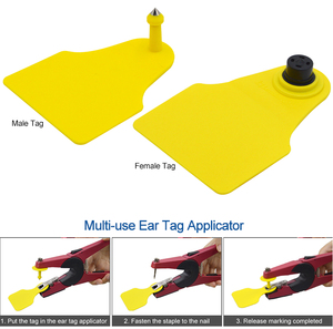 Venta al por mayor TPUAAA Material Animal RFID Etiqueta de oreja impresión láser Etiqueta de oreja Visual para <span class=keywords><strong>ovejas</strong></span> vacas ganado gestión - Product Image 5