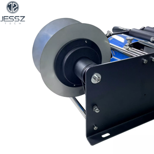 Manuelle Mineralwasser-Kunststoff-Rundflaschen-Etikett ier maschine für runde Flaschen Aufkleber-Etiketten verpackungs maschine - Product Image 6