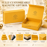 Boîtes en papier magnétiques pliables, fermeture rigide, emballage de boîte cadeau, logo personnalisé de luxe pour l'emballage de produits haut de gamme