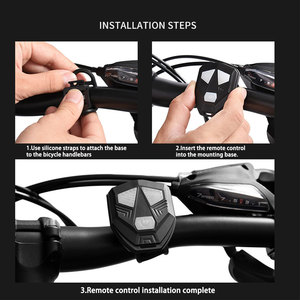 Taikoo Sạc LED Xe Đạp ánh sáng thiết lập cho đêm cưỡi LED Xe Đạp ánh sáng phía sau cho an toàn và khả năng hiển thị - Product Image 5