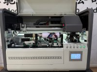 Impresora UV de Escritorio con Dispositivo Giratorio para Impresión de Botellas y Tazas, Cabezal de Impresión I3200 para Impresión en Vidrio, Plástico, Metal y Tarjetas