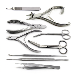 Professional Stainless Steel Manicure and Pedicure Tools Set for Nail Care Hand and Foot Grooming Ideal for Home and Salon Use - Product Image 1