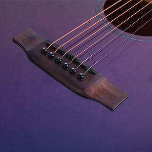 Bullfighter K6 Chameleon Guitare acoustique professionnelle de 41 pouces avec finition brillante solide et touche - Product Image 5