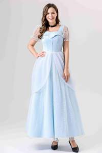 2024 película y Tv <span class=keywords><strong>chica</strong></span> princesa Cosplay <span class=keywords><strong>nieve</strong></span> disfraz azul Delucse vestido Halloween para disfraces <span class=keywords><strong>de</strong></span> fiesta <span class=keywords><strong>de</strong></span> Carnaval - Product Image 3