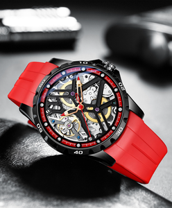 Envío Directo AILANG 8826-5 Reloj Mecánico Automático para Hombre, Esqueleto, Marca de Negocios, Resistente al Agua 3BAR, Luminoso - Product Image 6