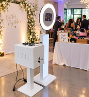 Nouvelle cabine photo iPad style boîte à lumière, idéale pour les mariages, les fêtes et les événements