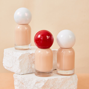 Base de Maquillaje y Protector Solar <span class=keywords><strong>2</strong></span> en 1, Marca Privada con Logotipo Personalizado OEM, Base Líquida de Larga Duración, Resistente al Agua, Mate, de Cobertura Total, SPF15 - Product Image 3