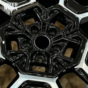 Jantes 22 pouces 10/11J 5 X 112 5x120 noires à rayons fraisés en alliage d'aluminium forgé, nouvelle roue pour XM BMW - Product Image 4