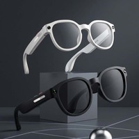 Nouvelles lunettes de soleil intelligentes AIMB-S1 avec caméra, traducteur vocal IA et fonction d'enregistrement vidéo, connectivité Wi-Fi