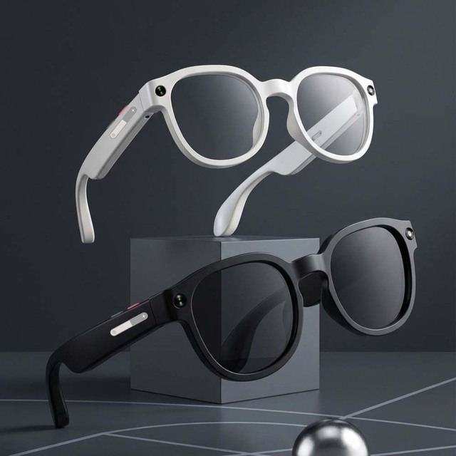 New AIMB-S1 Smart Sunglasses with Camera Audio AI Translator and Video Recording Function WIFI Connectivity Eye Glasses