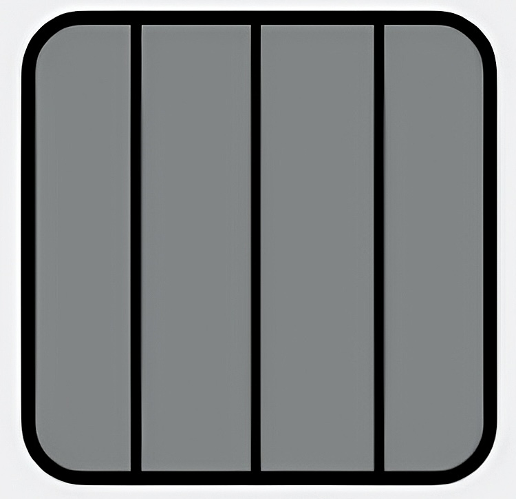 H005 gris foncé + noir