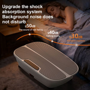 Heim-Fitness <span class=keywords><strong>Mini</strong></span>-Vibrationsplatte Fitnessgerät Geräuscharm 120 Stufen Vibrationsplatte mit LED-Anzeige - Product Image 4