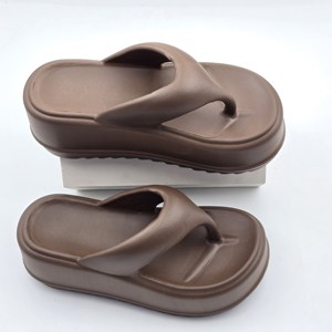 <span class=keywords><strong>Sandales</strong></span> tongs plates en EVA légères pour femmes d'été, à semelle épaisse, augmentant la taille, pour une relaxation confortable - Product Image 5