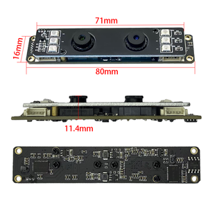 Módulo de cámara USB de 2MP y 200 píxeles con amplio rango dinámico, resolución de 1080p, lente sin distorsión, USB 2.0 de alta velocidad, reconocimiento facial - Product Image 2
