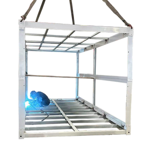 Easy to Install Warehouse Steel StructurePrefab Folding Container <b>House</b> Cheap Price Portable Container <b>House</b> Frame - Product Image 1