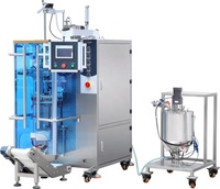 Automático de pasta líquida energía de jugo de bebida bolsita bolsa máquina de embalaje