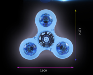 Bán buôn phong cách mới LED dạ quang trong suốt Flash giải nén <span class=keywords><strong>Fidget</strong></span> <span class=keywords><strong>spinner</strong></span> Đồ chơi - Product Image 6