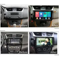 Autoradio pour Nissan Sylphy B17 Sentra 2012-2018, Bluetooth sans fil, Carplay, navigation GPS automatique, lecteur multimédia vidéo, Android 12 IPS