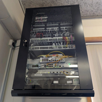 Armoire de serveur de centre de données OEM du fabricant, IT 19 pouces Ddf 4-18U, unité de montage au sol intérieure, armoire de commutation réseau, stock facile