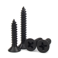 18-8 acier inoxydable SS304 A2-80 SS 2205 2207 noir E manteau fendu Torx croix évidement carré CSK tête fraisée vis à tarauder