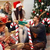 Bâtons gonflables de Noël, décoration de Noël pour la maison, ornements de Noël, cadeau de Noël, cadeau de Nouvel An