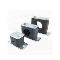 Collier de serrage en nylon à trou unique, base allongée, DIN3015, durable, à verrouillage pour conduites hydrauliques, câbles et machines industrielles