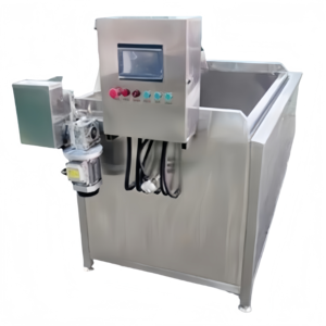 Patatine fritte che fanno la macchina per la lavorazione della linea di patate e piantaggine Chips friggitrice con motore cuscinetto componenti del nucleo - Product Image 1