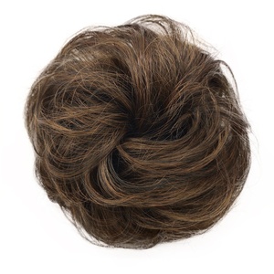 Facile à porter coiffure chignon femmes cercle <span class=keywords><strong>cheveux</strong></span> chignon vraies perruques d'extension de <span class=keywords><strong>cheveux</strong></span> humains - Product Image 5