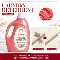 Lessive liquide en vrac Left Loop Vermilion Scarlet, lessive en poudre, capsules de lessive, produits de lavage, parfum et senteur