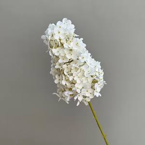 زهرة هيدرانجيا اصطناعية بلاستيكية طويلة الساق للعودة إلى المدرسة وديكور المنزل - Product Image 4