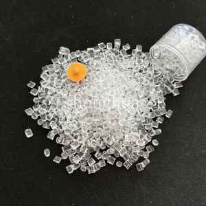 Résine PC en polystyrène à fort impact, prix d'usine, pour le moulage par injection d'électronique, grades renforcés et trempés, granulés transparents - Product Image 5